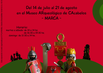 EXPOSICION PLAYMOBIL LUDUS BERGIDUM FLAVIUM AESCLICK