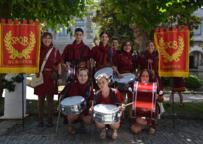 GRUPO DE TAMBORES LUDUS BERGIDUM EN EL ARDE LUCUS