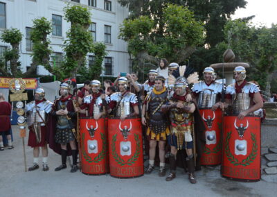 FOTO DE GRUPO DE LUDUS BERGIDUM EN EL ARDE LUCUS