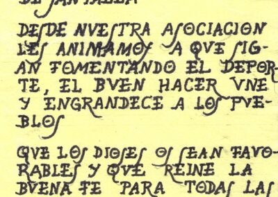 ESCRITO DE AGRADECIMIENTO