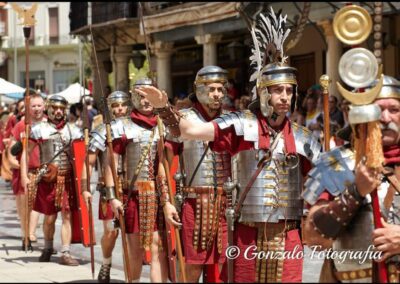 DESFILE DE LOS LEGIONARIOS DE LUDUS BERGIDUM FLAVIUM