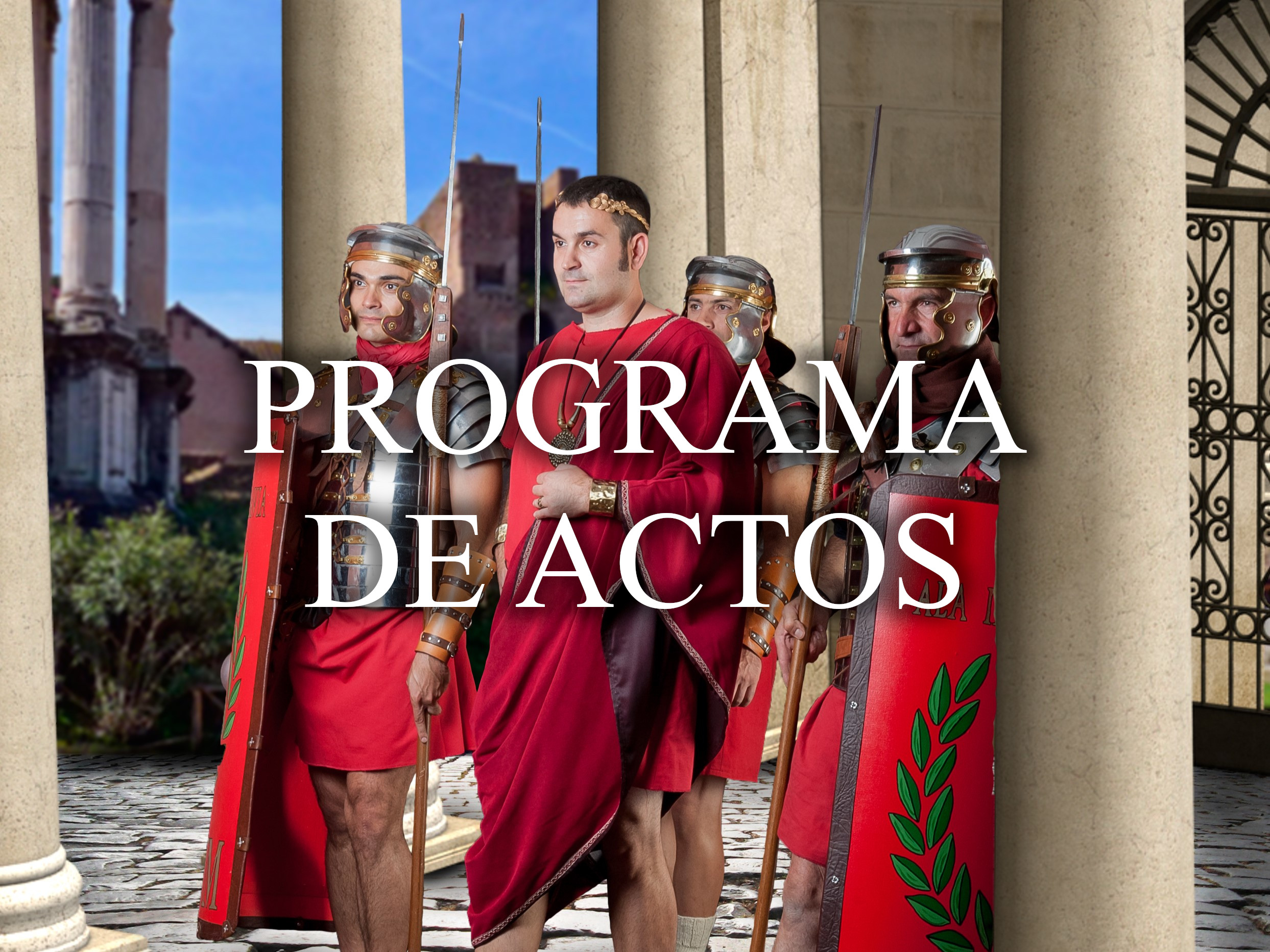 PROGRAMA DE ACTOS