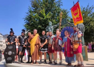 LUDUS BERGIDUM CON LAS AUTORIDADES DE LUGO