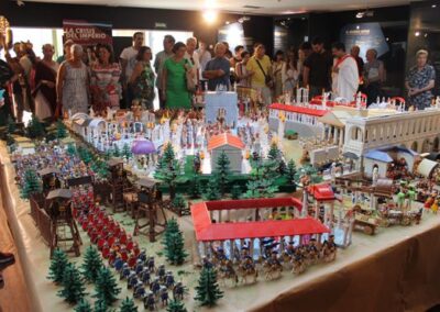 EXPOSICION DE 1500 PIEZAS PLAYMOBIL AESCLICK