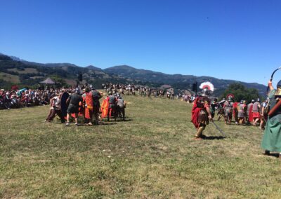 BATALLA DE ASTURES CONTRA ROMANOS DE CARABANZO