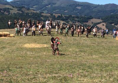 BATALLA DE ASTURES CONTRA ROMANOS DE CARABANZO