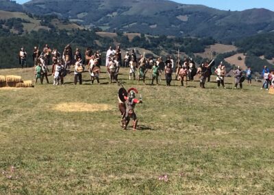 BATALLA DE ASTURES CONTRA ROMANOS DE CARABANZO