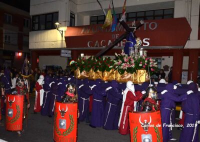 LEGIONARIOS ESCOLTANDO AL CRISTO