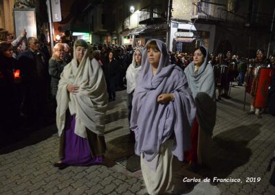 ROMANAS DE LUDUS ACOMPAÑANDO LA PROCESIÓN