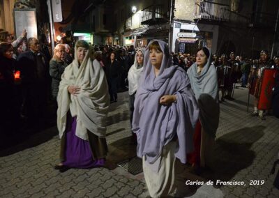 ROMANAS DE LUDUS ACOMPAÑANDO LA PROCESIÓN